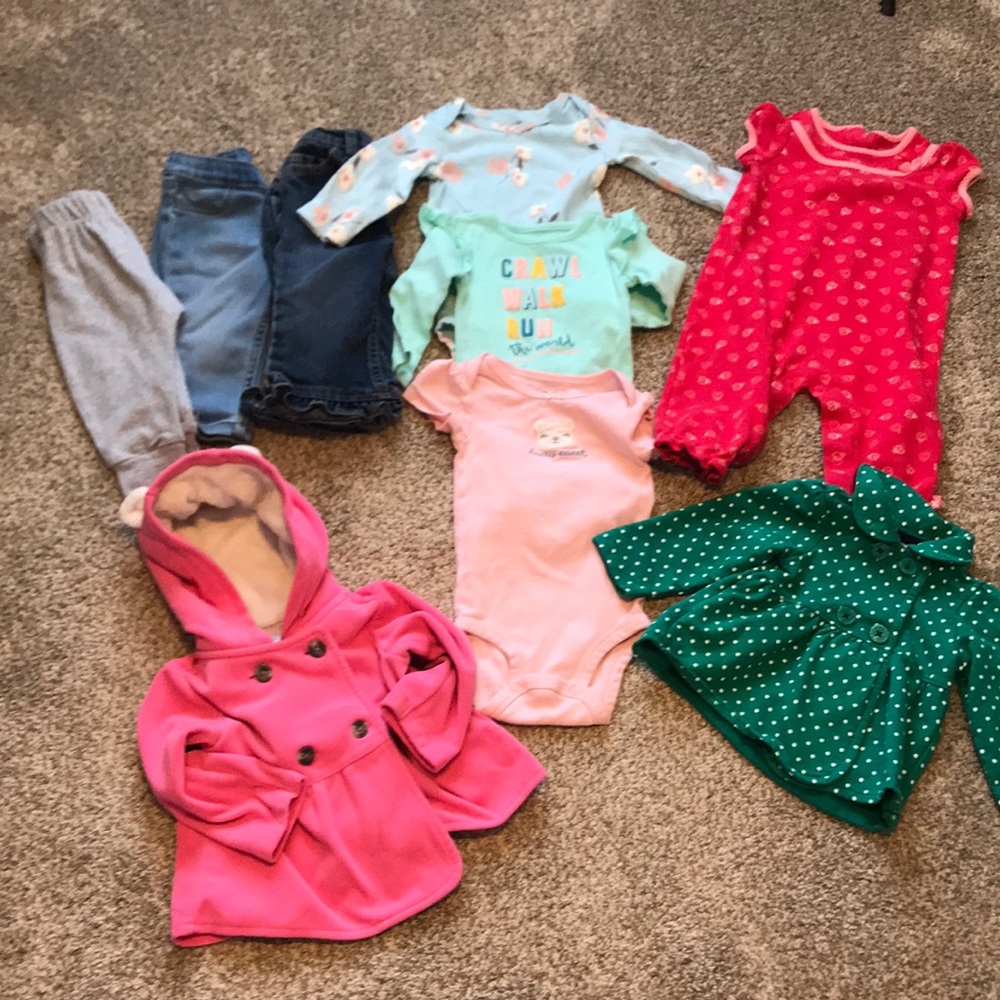 Lot of 9 (9m)